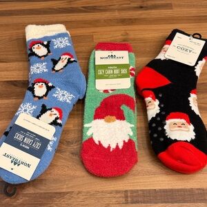 Festive Holiday Socks Set